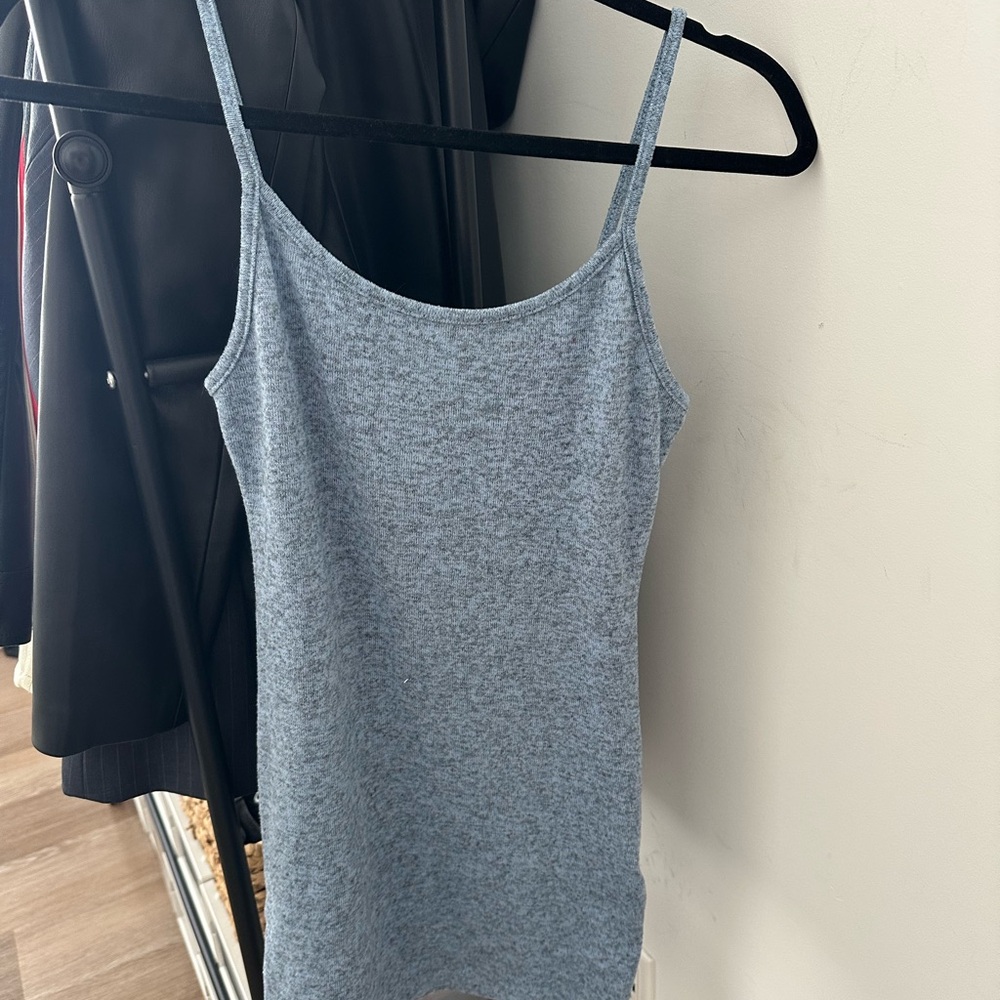 SHEIN Blue Fitted cover up